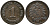 ГЕРМАНИЯ 1 ПФЕННИГ 1875 G, СТАРОГЕРБОВКА KM 1, J. 1 медь 100-615