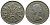 Великобритания 2 шиллинга (флорин) 1957 Елизавета II (1952-2022) KM 906, Spink 4146 медно-никель 4382-131