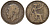 Великобритания 1 пенни 1917 Георг V (1910-1936) КМ 810, Spink 4051 бронза 51-2251