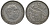 Испания 5 песет 1957 (65) Франсиско Франко (1939-1975) KM 786 медно-никель 4128-1234
