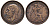 Великобритания 1 фартинг 1926 Георг V (1910-1936) KM 825, Spink 4061 бронза 4122-544