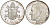 Ватикан 500 лир 1979 I год, Иоанн Павел II (1978-2005) KM 148 серебро    4512-835
