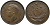 Великобритания 1/2 пенни 1941 Георг VI (1936-1952) KM 844, Spink 4115 бронза 4171-642