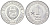 КНДР 1 чон 1959 одна звезда на реверсе KM 9 алюминий UNC 4174-863