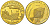 Польша 15 посейдонов ND (2011-2012 рыбы балтики 2012 - Камбала, диаметр 32,5 мм, вес 14,1 гр латунь PROOF 1085-7-44