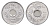Французский Индокитай 5 сантимов 1943 год-тип KM 27 алюминий UNC 4380-1167