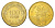 Колумбия 100 песо 2012 KM 296 сталь плакированная латунью UNC 4696-1262