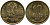 Чили 10 песо 2011 So KM 228.2, Schon 82 алюминиевая бронза UNC 4544-857