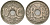 Франция 10 сантимов 1932 KM 866a, Le Franc 138.3 медно-никель 4143-1015