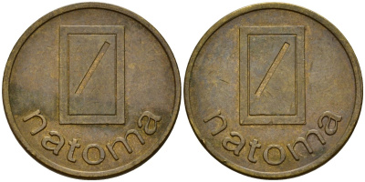 Нидерланды жетон ND кофемашина Natoma бронза 4163-256