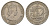 Кипр 100 милей 1955 Елизавета II (1952-2022) KM 37 медно-никель 4652-421