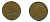 Великобритания 1/2 пенни 1941 Георг VI (1936-1952) KM 844, Spink 4115 бронза 4383-1016