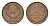 СССР 1 копейка 1991 М Y 126a латунь UNC 4684-551