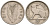 Ирландия 3 пенса 1965 заяц KM 12а медно-никель 92-236
