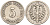 Германия 5 пфеннигов 1875 A, старогербовка KM 3, J. 3 медно-никель 4151-349