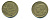 Франция 10 франков 1952 петух KM 915.1, Le Franc 363.4 алюминиевая бронза 83-327