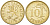 ФИНЛЯНДИЯ 10 ПЕННИ 1979 K KM 46 алюминиевая бронза UNC 3718-132