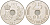 ДАНИЯ 25 ЭРЕ 1977 S; B, МАРГРЕТЕ II (1972-) KM 861.1 медно-никель 3996-936