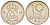 Швеция 10 эре 1967 U, Густав VI Адольф (1950-1973) KM 835 медно-никель UNC 4585-358