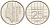 Нидерланды 25 центов 1997 Беатрикс (1980-2013) KM 204 никель UNC 4588-929