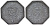Розенхайм 5 пфеннигов 1917  Funck 450.4, Men05 21887.4, Men18 27362.4 цинк 4119-1047