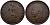 Великобритания 1/2 пенни 1934 Георг V (1910-1936) KM 837, Spink 4058 бронза 259-524