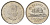 Канада 5 центов 2005 P, Елизавета II (1952-2022), бобр KM 491 сталь плакированная никелем UNC 4689-457