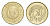 Кипр 1 цент 1992 KM 53.3 никель латунь UNC 4649-1144