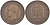Франция 10 сантимов 1855 B, Наполеон III (1852-1870) KM 771.2, Le Franc 133.21 бронза  4680-535
