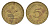ФРГ 5 пфеннигов 1970 F KM 107, J. 382 сталь плакированная латунью 4618-1054