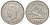 Фиджи 1 шиллинг 1941 Георг VI (1936-1952), парусник KM 12 серебро    91-1045