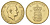 Дания 2 кроны 1953 N, Фредерик IX (1947-1972) KM 838 алюминиевая бронза 4680-232