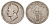 Великобритания 1/2 кроны 1825 Георг IV (1820-1830) KM 695, Spink 3809 серебро 443-1542