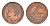 Италия 1 чентезимо 1896 R, Умберто I (1878-1900) KM 29 медь 4580-1127