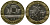 Франция 10 франков 1988 тип гений Бастилии KM 964.1, Le Franc 375.2 биметалл 3334-232