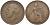 Великобритания 1 пенни 1917 Георг V (1910-1936) KM 810, Spink 4051 бронза 115-115