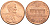 США 1 ЦЕНТ 1988 KM 201b ЛИНКОЛЬН медь цинк UNC 187-714
