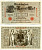 Германия 1000 марок 1910 21 апреля 1910, красная печать, номер семизначный, серия M, буква S, выпуск АВГУСТ 1922 Pick 44, Роземберг 45с бумага VF 8606-40-2-2
