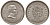 Уругвай 25 сентесимо 1960 KM 40 медно-никель 4169-954