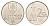 Словакия 2 кроны 1994  KM 13 сталь плакированная никелем  aUNC  4660-117