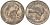 Новая Зеландия 1 флорин 1934 Георг V (1910-1936), Киви KM 4 серебро 4683-743