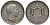 Албания 1 франга ари 1935 R, Ахмет Зогу I (1928-1939) KM 16 серебро 441-1634