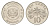 Сингапур 10 центов 1986 KM 51 медно-никель UNC 4632-146