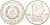 ГДР 20 марок 1972 А, Фридрих Шиллер (1759-1805) KM 40 медно-никель 4521-646