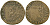 БЕЛЬГИЯ-БРАБАНТ 1 ЛИАРД 1587 ФИЛИППЕ II (1555-1598) медь 65-845