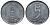 Франция 5 сантимов 1961 KM 927, Le Franc 124.3 хромированная сталь 4128-131