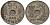 Дания 25 эре 1967 С; S, Фредерик IX (1947-1972) KM 855.1 медно-никель 4176-545