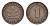 ФРГ 1 пфенниг 1949 F KM A101, J. 376 сталь плакированная бронзой 4618-559