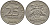 Тринидад и Тобаго 25 центов 1966 герб KM 4 медно-никель 4396-641