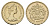 Великобритания 1 фунт 1983 Елизавета II (1952-2022) KM 933, Spink 4221 никель латунь UNC 4675-711